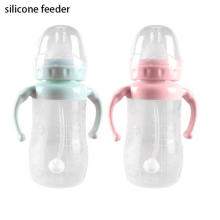 Baby Pacifier Milk Feeder Healthy Silicone Feeder